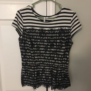 Adorable peplum work top